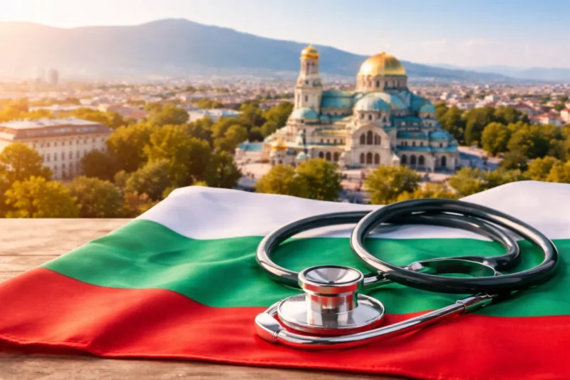 Study medicine in Bulgaria for UK students with medical education context and Sofia city background.